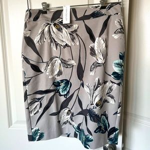 New With Tags, Ann Taylor Flower Pencil Skirt - Size 8